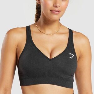 Gymshark Vital V Neck Sports Bra Sz Large
